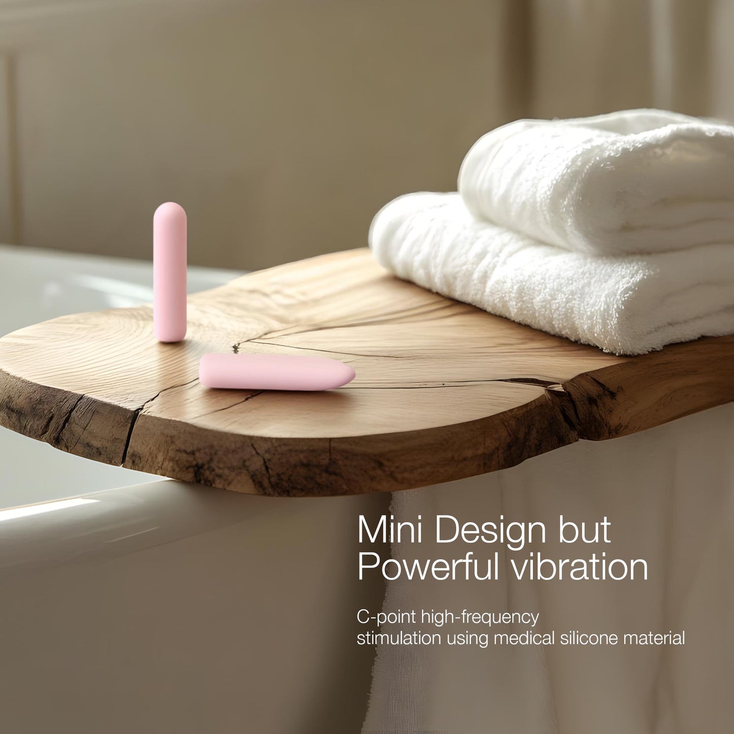 Minimalist Body Massage Wand for Self-Care & Daily Relaxation