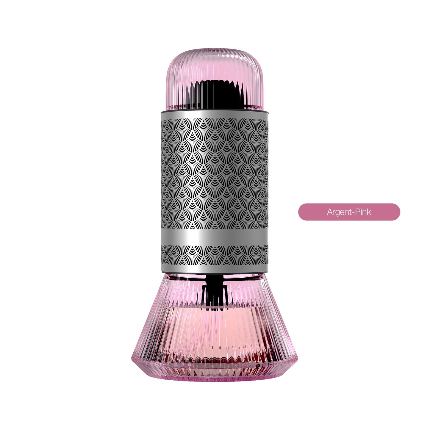 Luxury Silent Aroma Diffuser – Fireless Metal & Glass Design for Car & Home | Tasilo Lifestyle