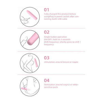 Minimalist Body Massage Wand for Self-Care & Daily Relaxation